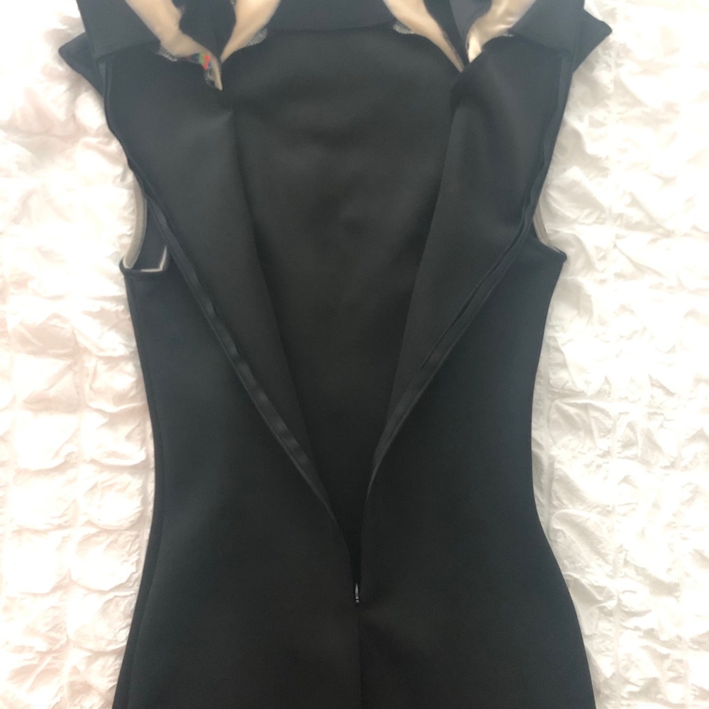 NWOT Solemio Black Dress - Picture 4 of 5